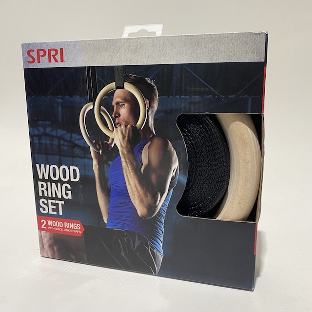 WOOD RING SET, Gym Equipment